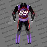 Jorge Martin Winter Test Motorcycle Leathers 2024 Back